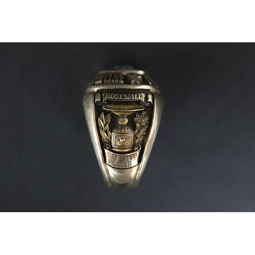 1279 - Kenneth Robert Rosewall AM MBE (born 2 November 1934) 1971 WCT winners ring.

Ken Rosewall defeated ... 