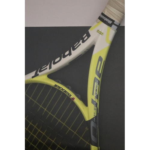 1397 - Rafael Nadal, Roland Garros, French Open Championship match used Babolat racquet. Showing use & wear... 