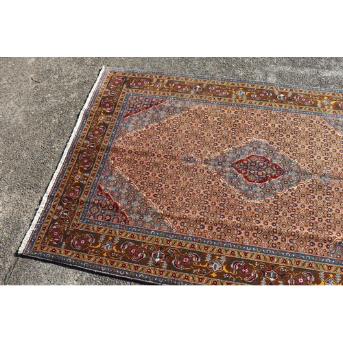 56 - Persian Ardebil handwoven carpet, approx 289cm x 190cm