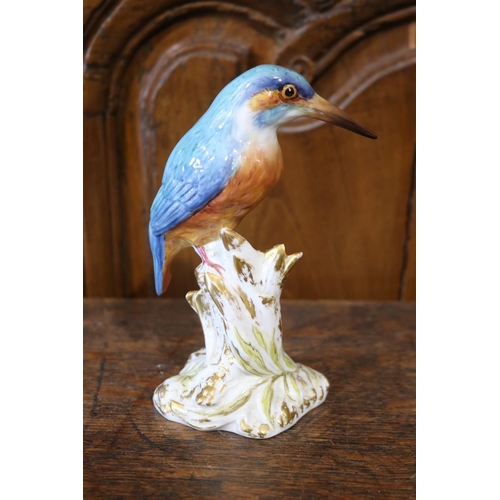 531 - Royal Worcester porcelain figure of a Kingfisher, approx 16cm H