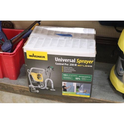 285 - Boxed as new unused Wagner Universal Sprayer, Pro 250 M airless
