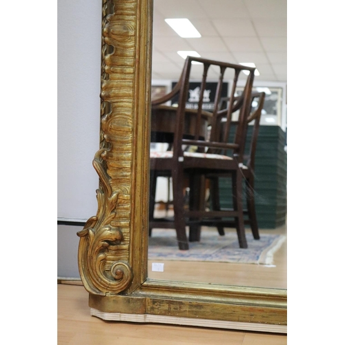 146 - Impressive antique French Oriental Chippendale inspired mirror, approx 178cm H x 107cm W