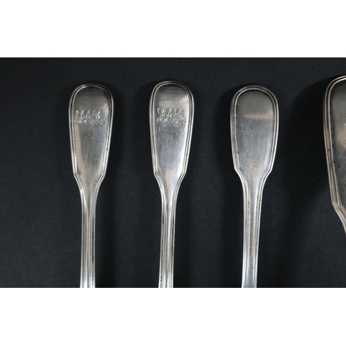 133 - Antique Georgian, William IV and Victorian hallmarked sterling silver ladles & condiments spoons mos... 