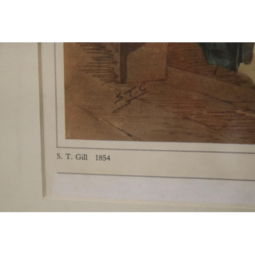650 - Framed S.T.Gill 