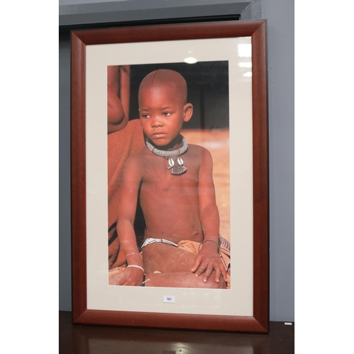 665 - Robin Smith, Himba boy, Namibia, 2001/2004, approx 100cm H x 65cm L