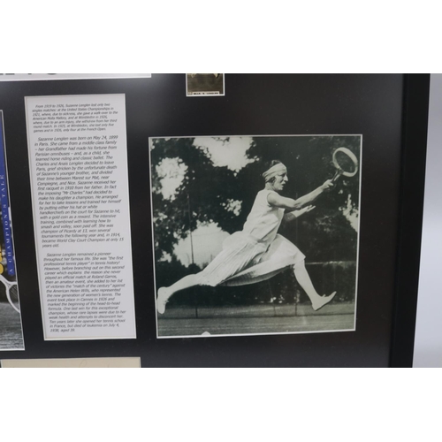 668 - Suzanne Rachel Flore Lenglen (France 24 May 1899 - 4 July 1938) was a French tennis player. She was ... 