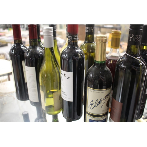 714 - Good lot of 12 Australian wines: Eazel 215 cabernet Sauvignon, Black Wattle 2008 Chardonnay, Butterf... 