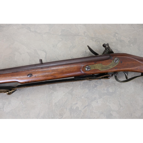 84 - British Flintlock Baker rifle: .625