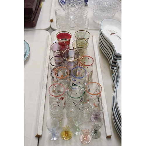 549 - Assortment of glassware to include Stuart etc