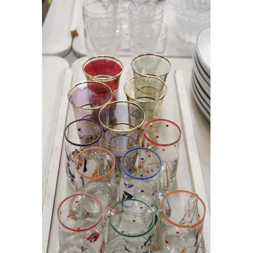 549 - Assortment of glassware to include Stuart etc