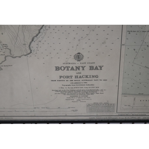 703 - Botany bay and Port Hacking survey by the Royal Australian Navy to 1950, with further additions to 1... 
