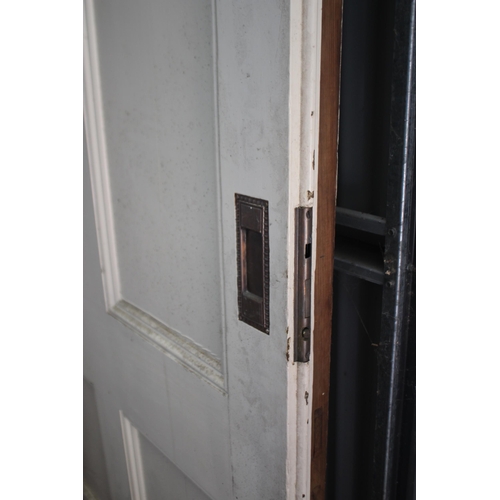 230 - Custom made entry door and surround, double glazed, with sliding double entry doors. (cost over $800... 