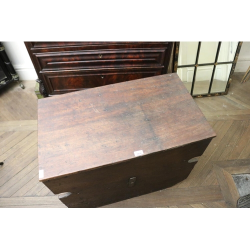 1026 - Unique Large antique butter churn box, with lift up cover, approx 66cm H x 81cm W x 47cm D