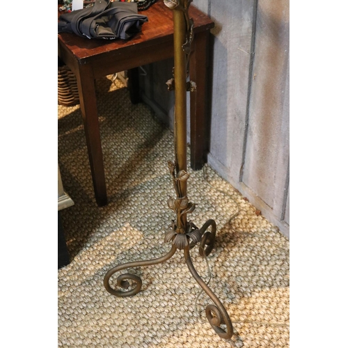 1193 - Standard lamp, approx 165cm H