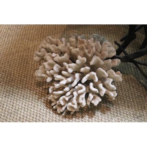 1178 - Large piece of white coral, approx 41cm H  x 62cm W  x 52cm D