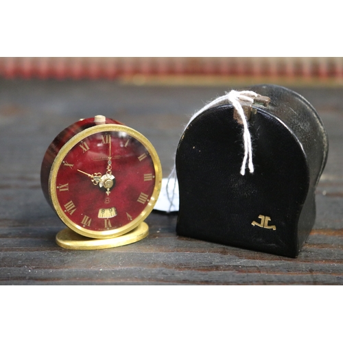 1336 - Jaugar  Couture alarm clock and case