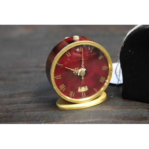 1336 - Jaugar  Couture alarm clock and case