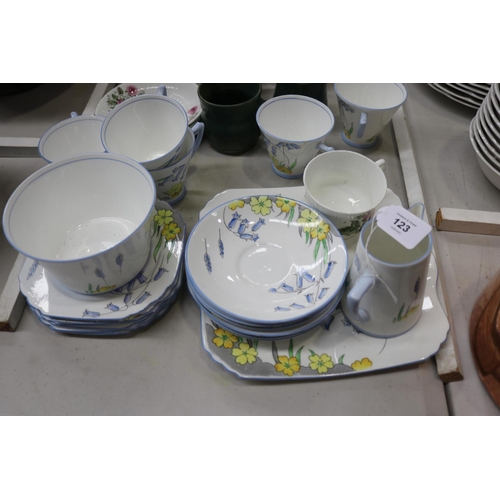 2234 - CHARITY 20/1/24 - Assortment of porcelain, part Heathcote china and pottery mugs etc