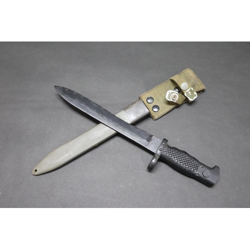 2361 - Spanish Model 1969 bayonet and scabbard for the CETME Model 58 assault rifle (Kiesling 776) An exell... 