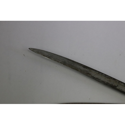 2367 - French Chassepot Model 1866 bayonet with scabbard. Complete and in reasonable to good condition.