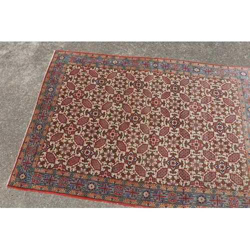 2409 - Fine antique Persian hand knotted wool carpet, approx 200cm x 290cm