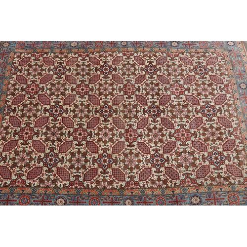 2409 - Fine antique Persian hand knotted wool carpet, approx 200cm x 290cm