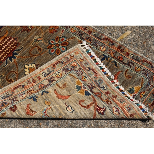 2345 - Fine Afghan hand woven wool Chobi runner, approx 330cm x 84cm