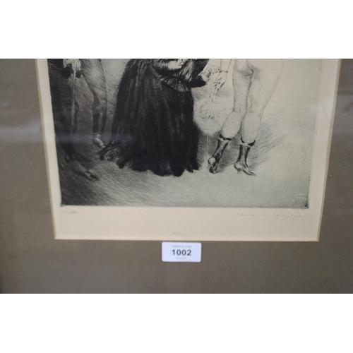 1002 - Norman Alfred William Lindsay (1879-1969) Australia, titled Decoy, limited edition Facsimile, approx... 