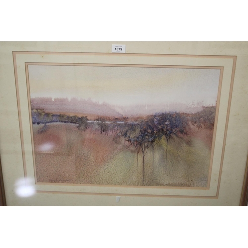 1079 - George Largent, Afternoon at Never Fail, watercolour, signed lower left, approx 36cm x 53cm