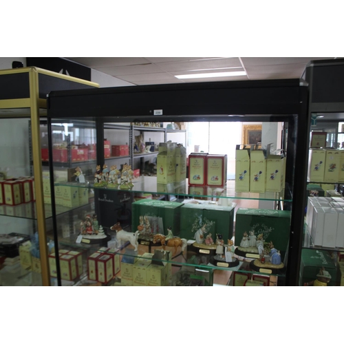 2359 - Shop display cabinet, with lights, no doors, approx 188cm H x 120cm W x 50cm D