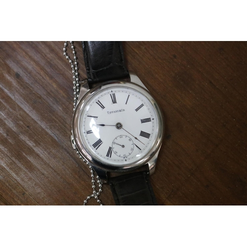 2448 - Large size watch, marked Tiffany