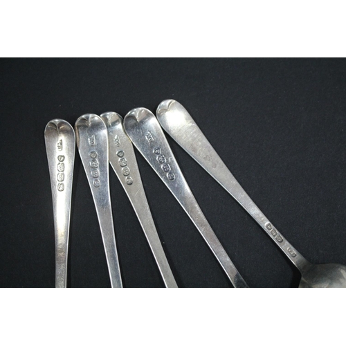 1017 - Eleven mostly antique Georgian hallmarked sterling silver teaspoons, London, mostly WJ, all with fox... 