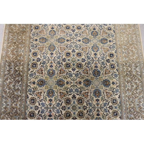 249 - Fine hand woven wool carpet, carpet, approx 137cm x 210cm