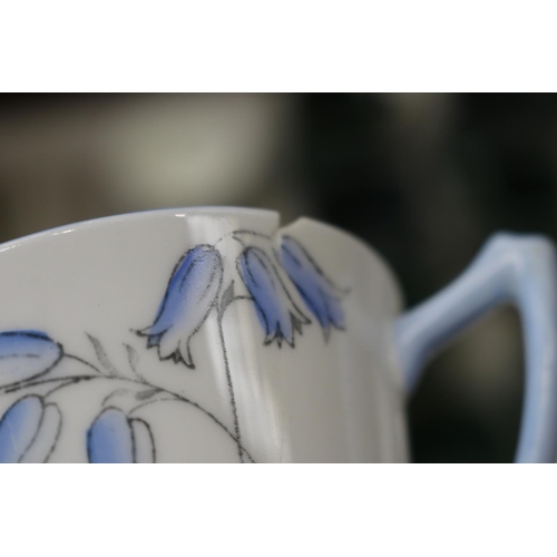3127 - Assortment of porcelain, part Heathcote china and pottery mugs etc