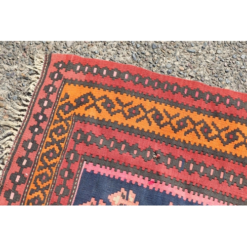3134 - Kilim wool carpet, approx 305 L X 165 W
