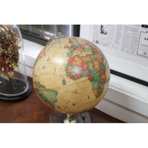 74 - Light up globe (unknown working order - European plug) approx 42cm H