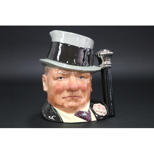 5032 - Royal Doulton, Character jug The Celebrity Collection, W.C Fields D6674, approx 19.5cm H