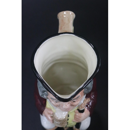 5099 - Royal Doulton, Character jug Jolly Toby (small firing crack to base), approx 15.5cm H