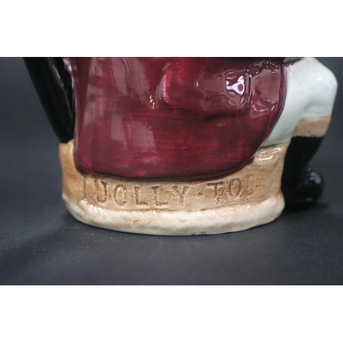 5099 - Royal Doulton, Character jug Jolly Toby (small firing crack to base), approx 15.5cm H