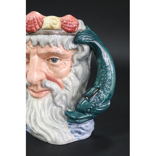 5123 - Royal Doulton, Character jug Neptune D6548, approx 19cm H