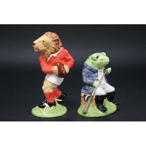 5127 - Beswick Characters Collection Fly Fishing, 385/1500, Last Lion of Defence 313/1500. approx 15.5cm H ... 