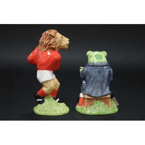 5127 - Beswick Characters Collection Fly Fishing, 385/1500, Last Lion of Defence 313/1500. approx 15.5cm H ... 