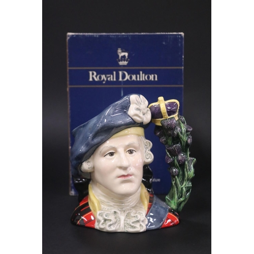 5128 - Royal Doulton, Character jug Bonnie Prince Charlie D6858, modelled by Stanley James Taylor, with box... 