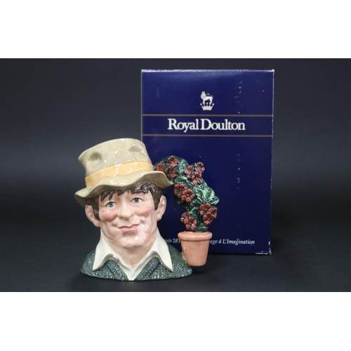 5131 - Royal Doulton, Character jug The Gardener D6867, Modelled by Stanley James Taylor, with box, approx ... 