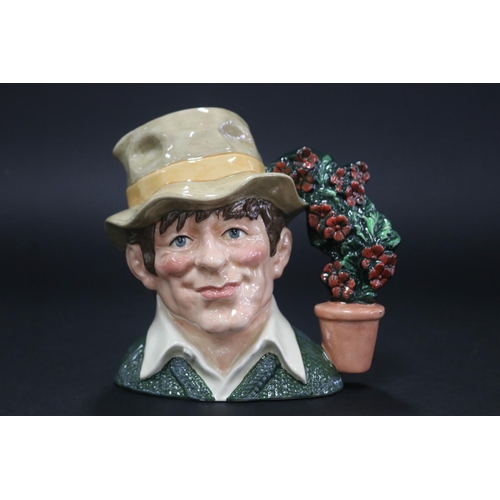 5131 - Royal Doulton, Character jug The Gardener D6867, Modelled by Stanley James Taylor, with box, approx ... 