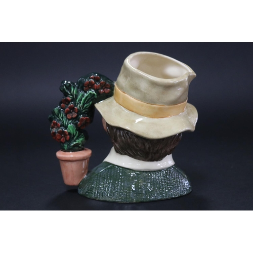 5131 - Royal Doulton, Character jug The Gardener D6867, Modelled by Stanley James Taylor, with box, approx ... 