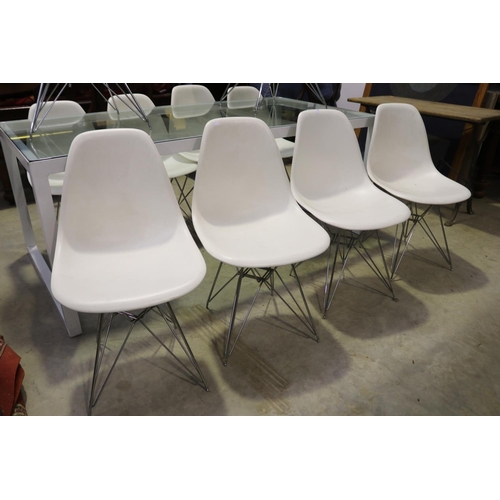 529 - Set of eight Vitra G S chairs, comprising eight side and pair of armchairs. Designed exclusively by ... 
