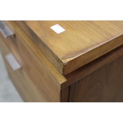 530 - George Nelson (American, 1908-1986) Executive Desk, c. 1960, manufactured by Herman Miller, walnut v... 