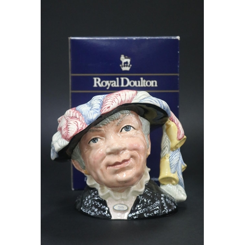 5139 - Royal Doulton, Character jug Pearly Queen D 6759, Stanley James Taylor, with box, approx 17.5cm & bo... 