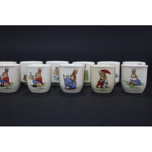 5140 - Royal Doulton Bunnykins egg cups, each approx 5cm H